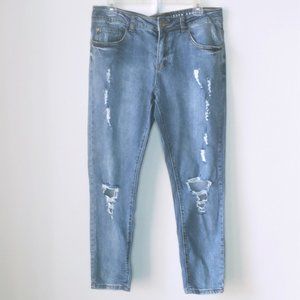 Cotton On The Ripped Skinny Jean - Size 10